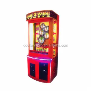 Grande máquina de jogos de habilidade operada à moeda, tempo 2 win, tipo de pagamento de bilhete, máquina de jogo de arcade para venda