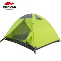 ROCVAN Popular 3-4 Persons Waterproof Double Layers Tents Camping Outdoor A058B