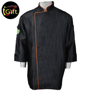 ชุดยูนิฟอร์มเชฟออกแบบเอง ผู้ผลิตมืออาชีพ เสื้อแจ็คเก็ตเชฟทำอาหาร เสื้อแจ็คเก็ตเชฟผ้าฝ้ายสำหรับบาร์ เสื้อแจ็คเก็ตเชฟน้ำหนักเบาสำหรับโรงแรมและร้านอาหาร สำหรับผู้ชาย - Product Image 1