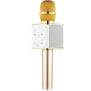 Xách Tay Vuông Cầm Tay Không Dây <span class=keywords><strong>Bluetooth</strong></span> Karaoke <span class=keywords><strong>Microphone</strong></span> Theo Dõi Surround Âm Thanh Bằng Giọng Nói Cho Iphone <span class=keywords><strong>Android</strong></span> Điện Thoại Thông Minh - Product Image 6