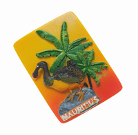 Aimant de réfrigérateur en résine 3D, Souvenir de voyage, usine, personnalisés, cadeau touristique d'oiseaux, soldes