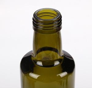 Round Dark Green Glass Essential Oil <strong>Bottle</strong> <strong>Vinegar</strong> <strong>Bottle</strong> Olive Oil Glass <strong>Bottle</strong> 1212 - Product Image 4