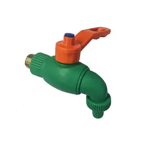 plastic ppr hot cold water Faucet ppr tap for home water plumbing