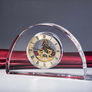 Bài viết trang trí nội thất pha lê đồng hồ thủy tinh và đồng hồ sản phẩm Bàn điều hành rõ ràng quang K9 pha lê đồng hồ ủng hộ đám cưới - Product Image 3