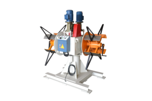 Hai head đúp head nặng cơ khí decoiler uncoiler - Product Image 3