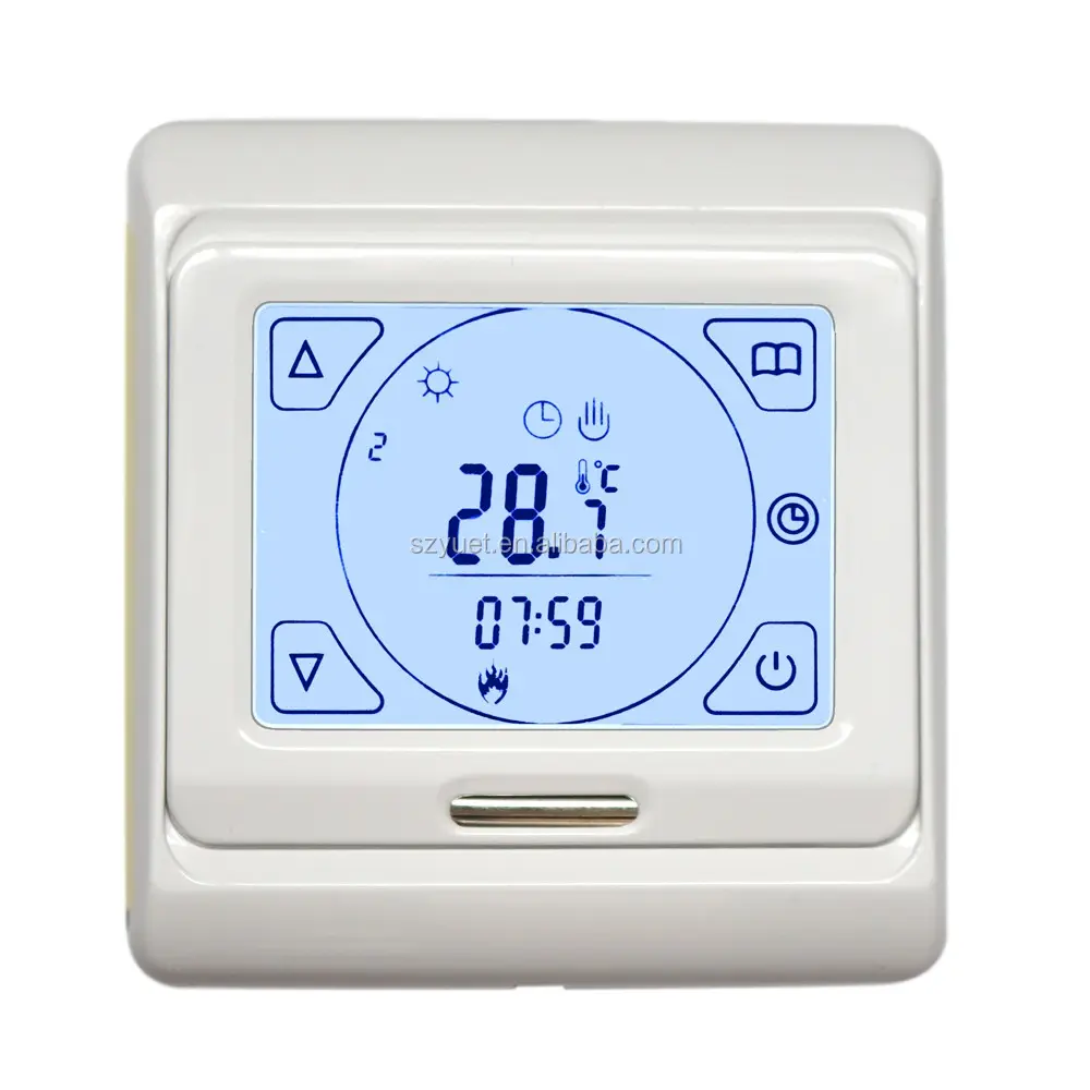 Thermoregulator Touch Screen Heating Thermostat for Warm Floor, Water, Oil Gas Boiler Heating System Thermostat
