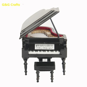Wooden Fashion Mini Piano <strong>Music</strong> <strong>Box</strong> - Product Image 3
