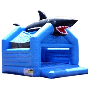 Gigante 3d attacco <span class=keywords><strong>nero</strong></span> squalo gonfiabile <span class=keywords><strong>castello</strong></span> gonfiabile, sottomarino a tema di salto <span class=keywords><strong>castello</strong></span> per la vendita - Product Image 1