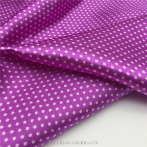 Tela Satén de Poliéster 100% con Estampado de Puntos, Suave como la Seda, para Vestidos de Novia, Pañuelos y Bufandas, Gran Venta - Product Image 4
