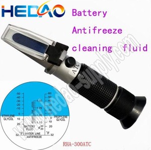 휴대용 청소 냉각수 유체 굴절계 <span class=keywords><strong>refractometers</strong></span> 배터리 사용 판매 - Product Image 1