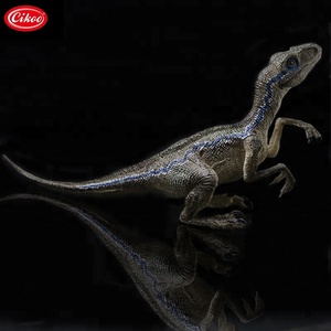 Juguetes <span class=keywords><strong>de</strong></span> Dinosaurio <span class=keywords><strong>de</strong></span> PVC Ecológicos y Divertidos <span class=keywords><strong>de</strong></span> 7.48 Pulgadas, Color Azul/Marrón, Tema <span class=keywords><strong>de</strong></span> la Película <span class=keywords><strong>Velociraptor</strong></span>, Venta al por Mayor, para Niños Unisex, Certificados para Bricolaje - Product Image 2