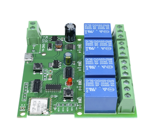 Lonten DC5V โมดูลรีเลย์10A 4ช่องสัญญาณ Wi-Fi รีเลย์รีเลย์ไร้สายโมดูล4Way แอปควบคุมระยะไกลสำหรับสมาร์ทโฮมแอนดรอยด์ IOs - Product Image 2