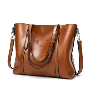 Bolso de mano de piel sintética para mujer, bolsa de mano de lujo, de cuero PU, gran oferta, Europa y América, 2022