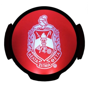 ملصق سيارة ليد مستدير 4 بوصة مع مستشعر إضاءة لاسلكي وتعمل ببطارية 3 AAA - Product Image 2