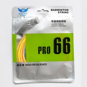 Pro 66 Quần Vợt Cầu Lông Có Độ Đàn Hồi Cao 0.66MM/10M