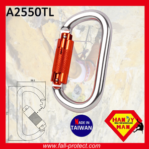 Rescue <b>Hook</b> Exclusive 25kN Mountain Climbing Super O Type Aluminum Carabiner - Product Image 4
