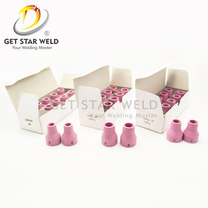 Nhận Sao Hàn WP-12 <span class=keywords><strong>Argon</strong></span> Tig Torch Hàn Gốm Vòi <span class=keywords><strong>14N57</strong></span>/58/59/60/61 - Product Image 2