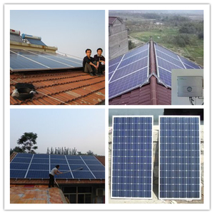 Tipo de techo kit complet hogar sistema de paneles solares fotovoltaicos 1KW 2KW 3KW 4KW 5KW para la electricidad de origen - Product Image 5