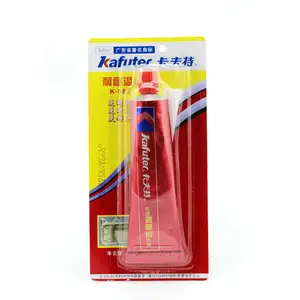 Kafuter 红色高温 RTV 硅胶垫片制造商和硅胶垫片粘合剂
