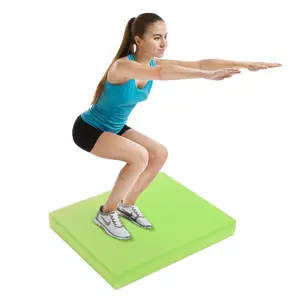Unisex nhà phòng tập thể dục thảm không trượt TPE cân bằng tập thể dục Yoga TPE bọt cân bằng Pad