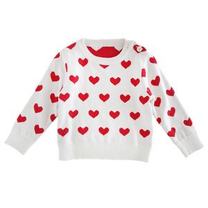 Maglioncino per bambini felpa bianca per bambine maglione Casual a girocollo in <span class=keywords><strong>cotone</strong></span> lavorato a maglia maglione Pullover per bambini maglioni - Product Image 4