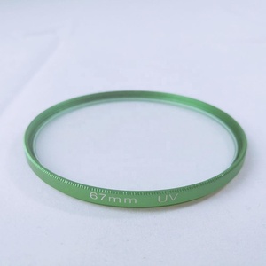 Massa máy ảnh kỹ thuật số phụ kiện hợp kim nhôm CNC gia công màu anode vòng ngoài kính quang học 67mm ống kính máy ảnh UV Lọc - Product Image 3