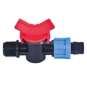 Valve de Tuyau d'Irrigation Goutte à Goutte Écologique pour Tuyau Plat PVC Mini Valve d'Eau pour Serre <span class=keywords><strong>ARCK</strong></span> TV0217 Rouge 16mm - Product Image 2