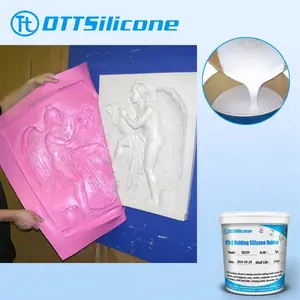 RTV -2 Liquid Silicone Rubber For Plaster Cornice Mold/Gypsum Crafts Molding Silicone/Silicone For Concrete Mold