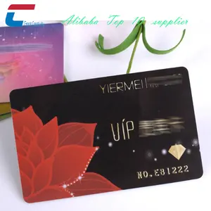 Geschäfts geschenk verwenden PVC-Material-VIP-Karte für Geschäfts förderung