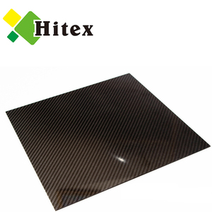 Hoja de fibra de carbono <span class=keywords><strong>Hitex</strong></span> 3K 1MM 2MM 3MM Placa duradera para aplicaciones deportivas e industriales - Product Image 5