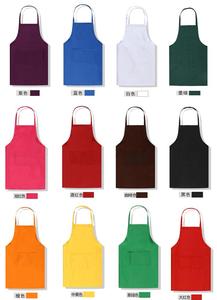 Étiquettes à suspendre gratuites Personnalisez votre logo <span class=keywords><strong>2</strong></span> poches avant Tablier unisexe personnalisé confortable de couleur unie avec votre logo ou votre design - Product Image 6