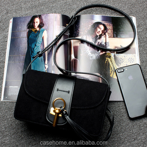 Diseño simple importados bolsos de hombro de cuero, bolsos de cuero de <span class=keywords><strong>la</strong></span> mujer real - Product Image 5