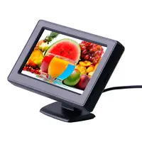 Parkir Mobil Cermin HD 4.3 Inci LCD TFT Layar Warna Lipat Mobil Monitor untuk Rear View Kamera Malam Visi Reversing