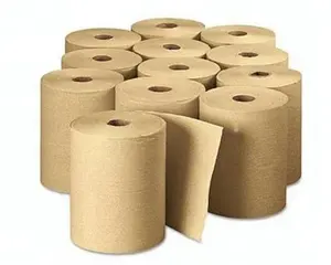 OEM Gerecycled Pulp Papier Handdoek Tissue Roll