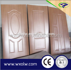 เครื่องกดผิวประตูอู๋ซี / เครื่องกดร้อนผิวประตูเมลามีน HDF / เครื่องทำประตูไม้ - Product Image 4