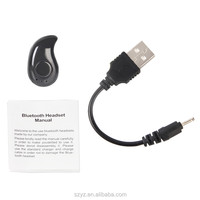 Écouteurs sans fil Bluetooth S530 Plus Mini intra-auriculaires avec micro, petits écouteurs invisibles V4.1, mains libres, réduction de bruit pour Apple