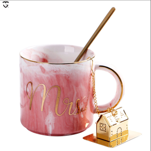 Ceramic Marbled Phnom Pen Coffee <strong>Mug</strong> Lovers Water Cup Gift Box <strong>Mugs</strong> Ceramic <strong>Tea</strong> <strong>Infuser</strong> <strong>Mug</strong> with <strong>Infuser</strong> 380ml - Product Image 2