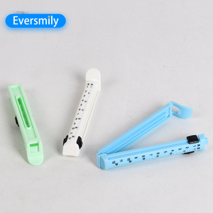 ที่หนีบพลาสติกที่มีสีสันกับวันที่สำหรับการอบขนมปังถุงกาแฟคลิปอาหาร - Product Image 4