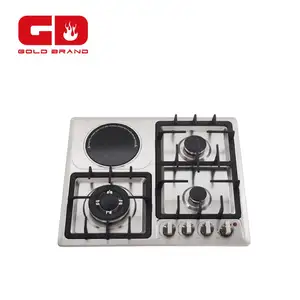 4 Burner Gas +Electric Stove /ceramic hob
