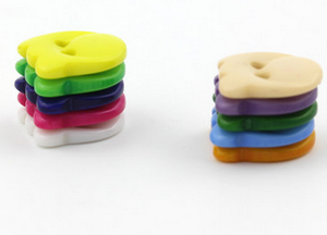 13mm hai lỗ Nhựa Tự làm gấu nút quần áo trẻ em nút kẹo màu nút đầy màu sắc - Product Image 3