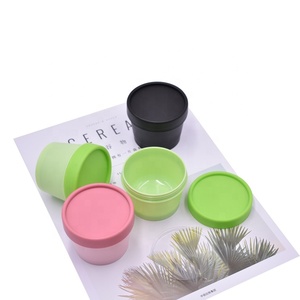 Mẫu miễn phí nhà máy Giá Rỗng cơ thể bơ Container 50ml 100ml nhựa cấp thực phẩm PP Ice Cream Jar - Product Image 5