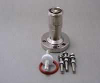 Adaptateur de connecteur coaxial RF en laiton, convertisseur de flange électrique EIA 7/8'' vers prise femelle DIN 7/16