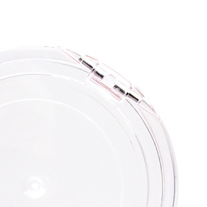 Estuche vacío redondo transparente monocromo, paleta <span class=keywords><strong>de</strong></span> colorete para <span class=keywords><strong>sombra</strong></span> <span class=keywords><strong>de</strong></span> ojos personalizada, envase <span class=keywords><strong>de</strong></span> plástico - Product Image 4