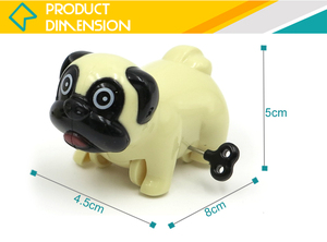 Giocattoli a Molla Divertenti per Gattonare per Bambini, Adorabile Cane <span class=keywords><strong>Carlino</strong></span> in Plastica con ABS di Alta Qualità - Product Image 5