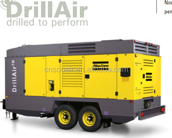 Цена воздушного компрессора AtlasCopco XRVS1350,25Bar;XRXS1275,30Bar,DrillAir Двухступенчатая роторная винтовая буровая установка воздушного компрессора