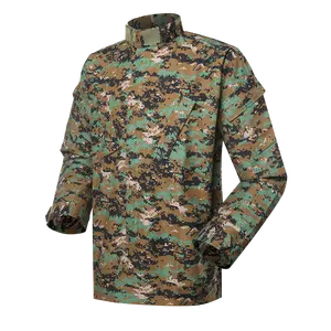 新兴战斗安哥拉定制高品质绿色迷彩服制服