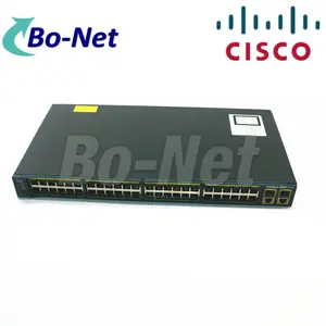 100% Véritable Cisco catalyst WS-C2960-48TC-L 48 port 10/100 M commutateur managaed réseau commutateur C2960 série