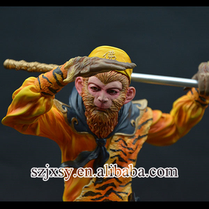 รูปปั้นซุนหงอคง วีรบุรุษในตำนานจีน ทำจากเรซิ่น ขายส่ง - Product Image 3
