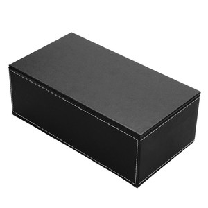 Handmade tùy chỉnh in mô da hộp mô da hộp giấy mô PU da Bìa mô hộp - Product Image 4