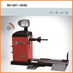 Bright CB 48 CE Certified Truck Manual Wheel Balancer With Funtion Change Truck To Car Mode